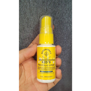 Xịt họng keo ong cho bé Beekeeper's Naturals Kids propolis spray 30ml; hsd 2025/2026