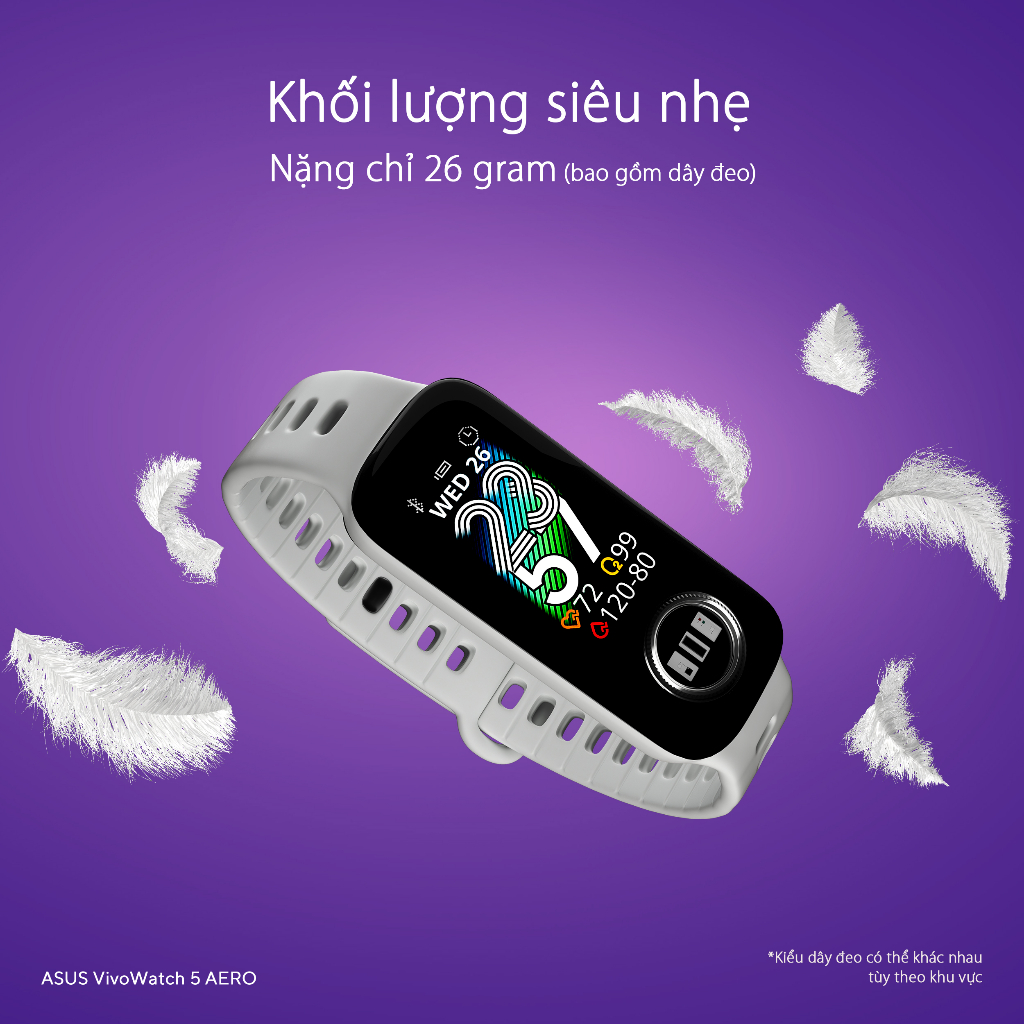 Đồng hồ thông minh ASUS VivoWatch 5 AERO  - Hàng Chính Hãng