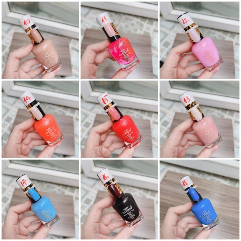 Sơn thường YESTERDAY màu sơn đẹp như sơn gel sơn nhanh khô và bền màu chai sơn 15ml