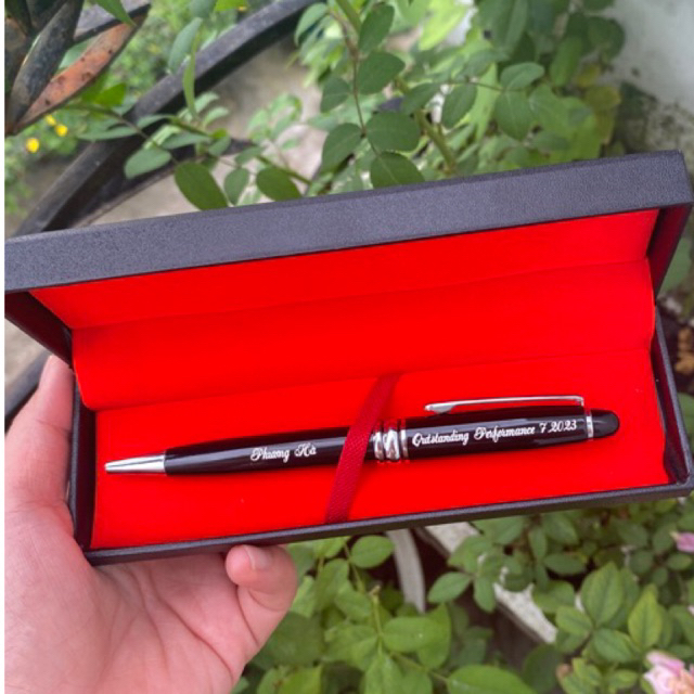 Bút ký xoay khắc tên - Miễn phí khắc tên, logo, câu chúc theo yêu cầu