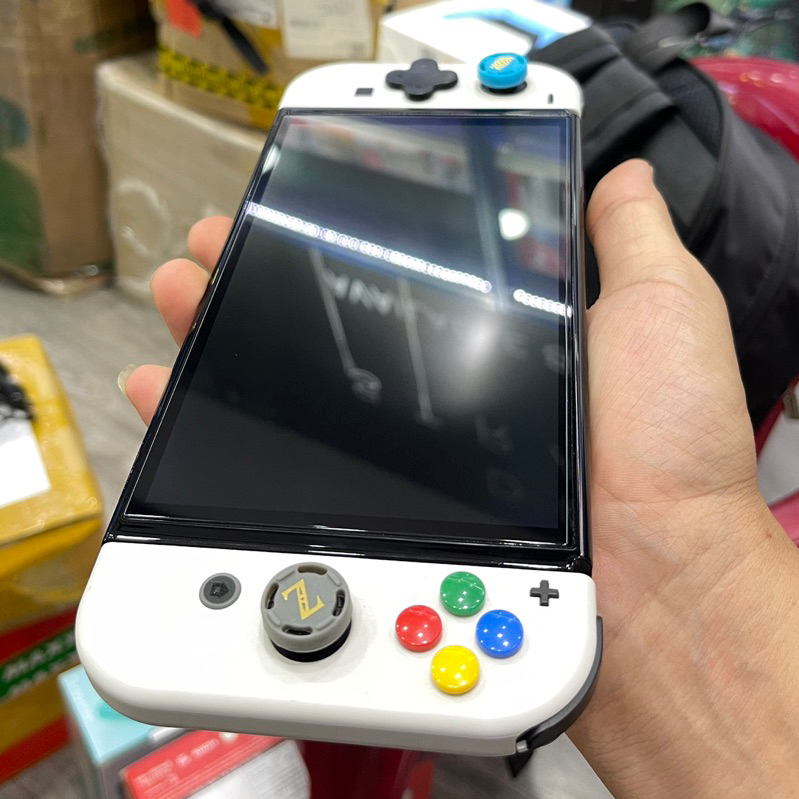 Máy Nintendo Switch OLED Hack  2nd Like New Fullbox