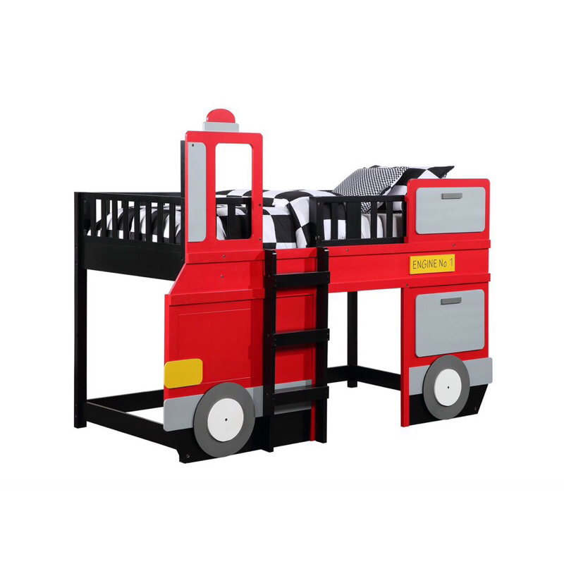 GIƯỜNG TẦNG HÌNH Ô TÔ CHO PHÒNG BÉ TRAI