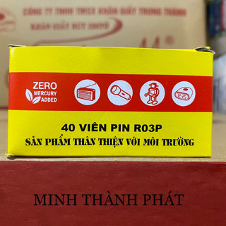 1 HỘP PIN ĐŨA AAA CON THỎ 1,5V (40 viên/hộp)