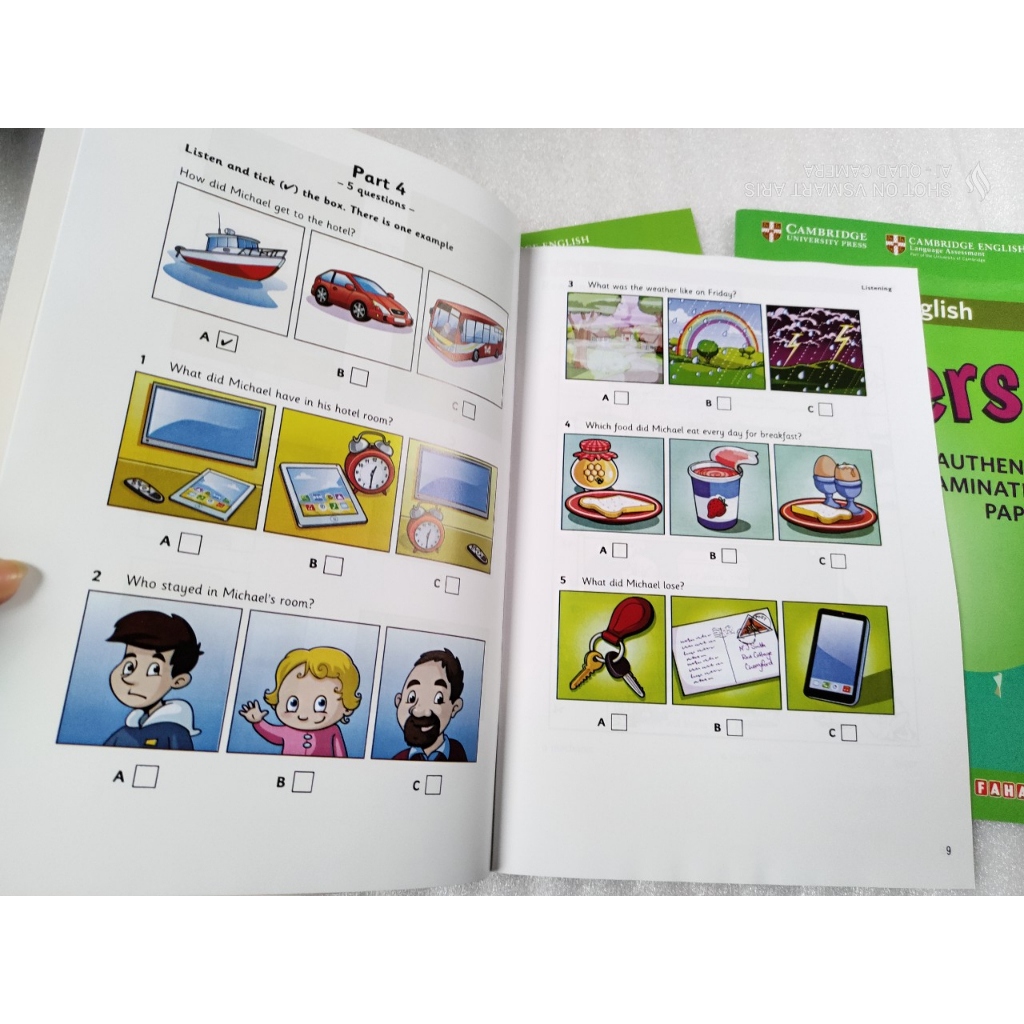 Flyers 3q Cambridge Authentic Flyers 2018 Màu tặng file nghe