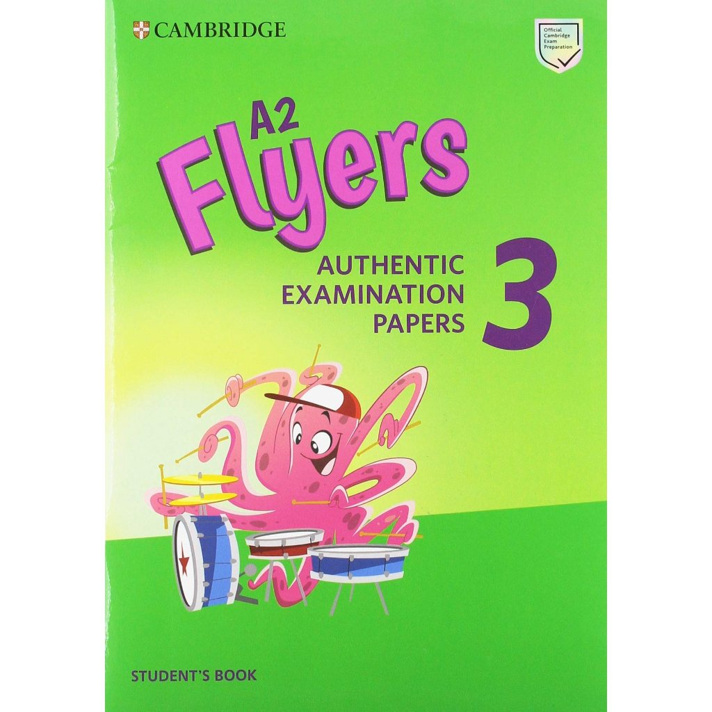 Flyers 3q Cambridge Authentic Flyers 2018 Màu tặng file nghe