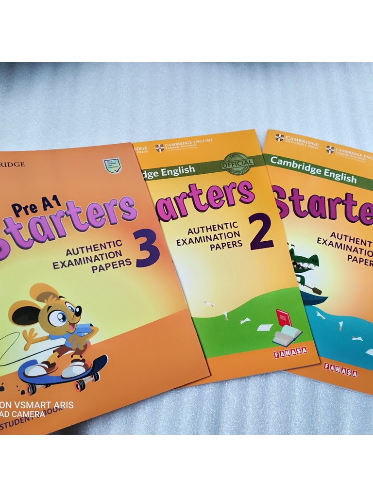 In Cambridge English Starter 2018 Màu tặng file nghe