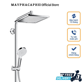 Bộ sen cây tắm đứng 2in1 hansgrohe 27271000, made in germany, bộ sen vòi tắm cao cấp, vòi hoa sen