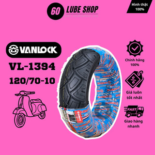 Vỏ lốp xe máy vanlock 120/70-10 tl vl1394 xe vespa lx