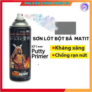 Sơn Xịt Samurai Lót Lấp Vết Trầy Xước Mã KP1 Sơn lót bột bả Matit chuyên dụng