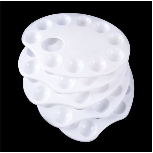 Khay nhựa pha màu 10 ngăn.