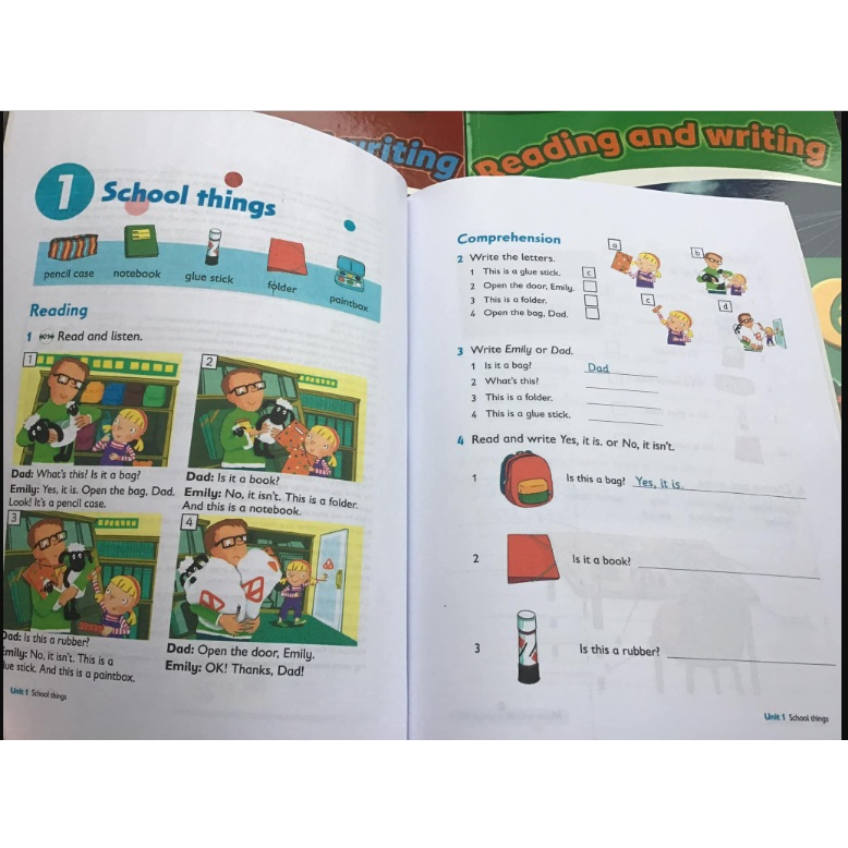 Oxford Reading And Writing 6 level màu tặng file nghe