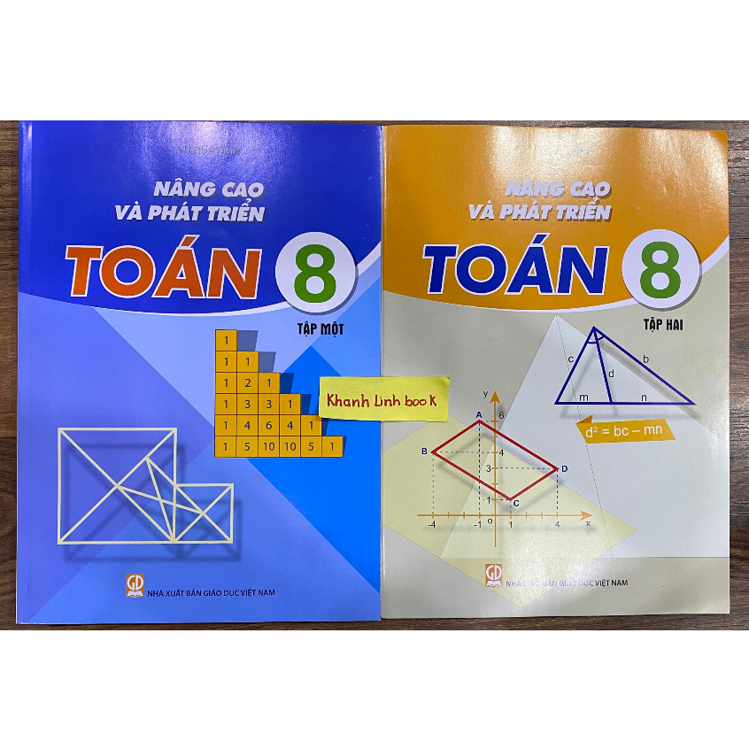 Sách - Combo Nâng cao và phát triển toán 8 - tập 1 + 2