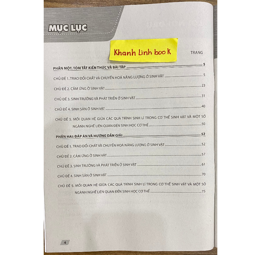 Sách - Nâng cao và phát triển sinh học 11