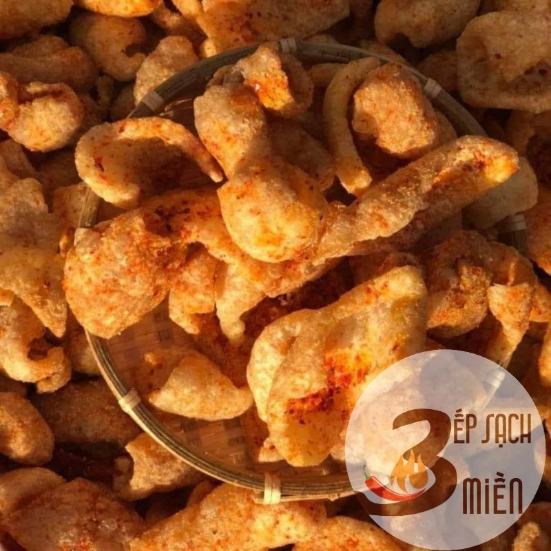 Da Heo Tỏi Ớt Sấy Giòn