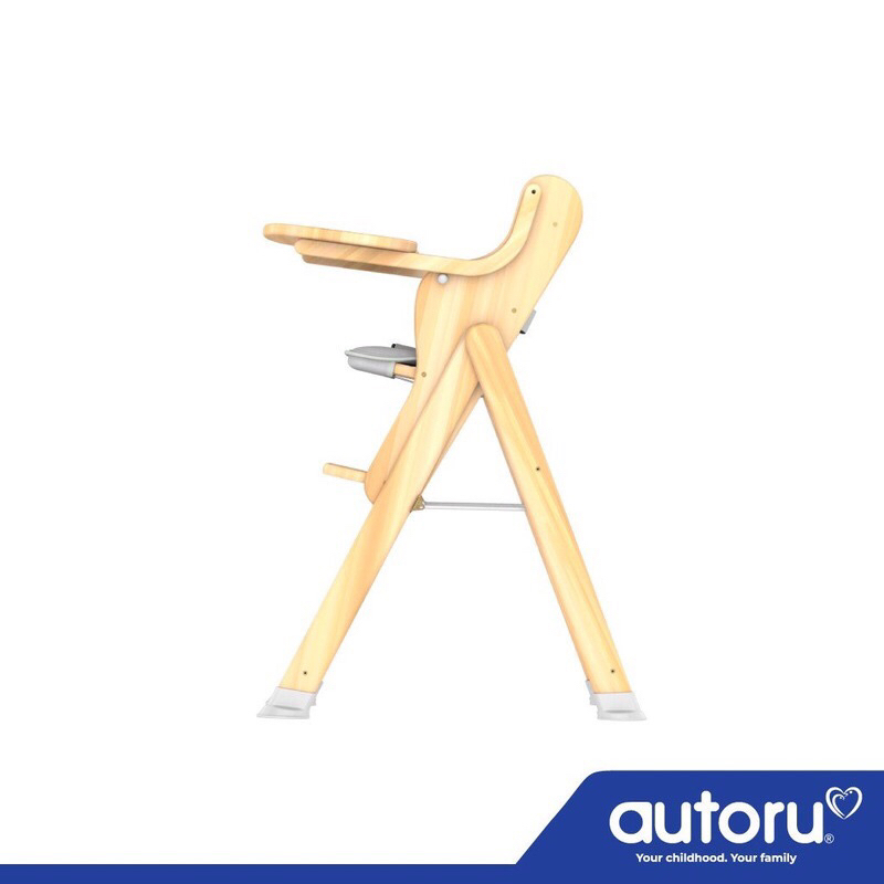 Ghế ăn dặm cho bé bằng gỗ cao cấp đa năng Autoru H1 - Thu Hiền Shop