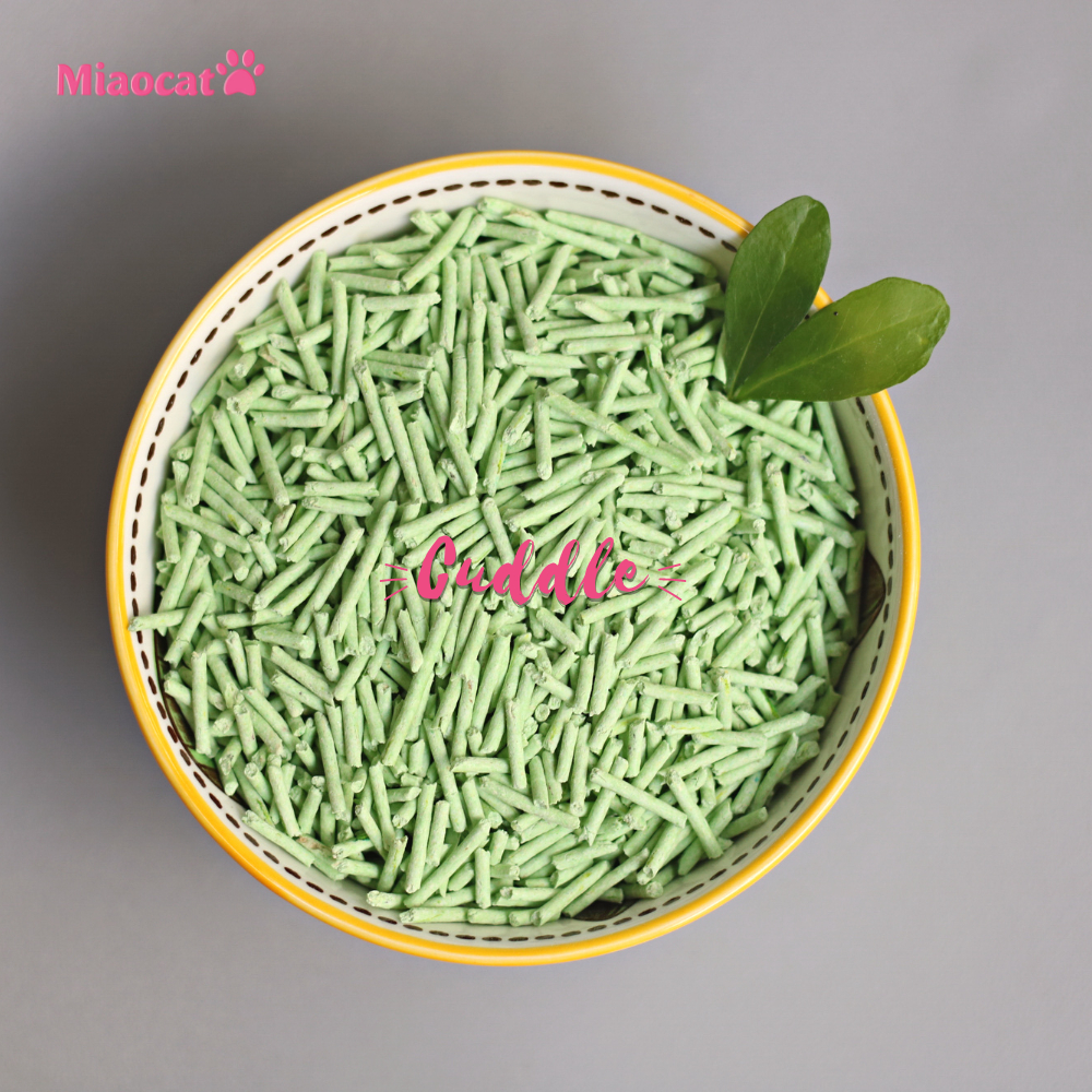Combo 06 túi Cát vệ sinh đậu nành Cuddle Tofu 5L cho mèo - MIAOCAT