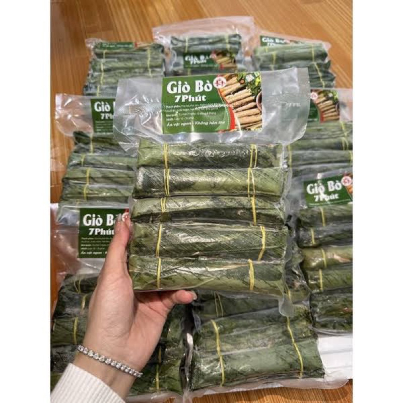 Giò bò 7 phút Nam Định 💥GIÁ SỈ💥 đặc sản k chất bảo quản