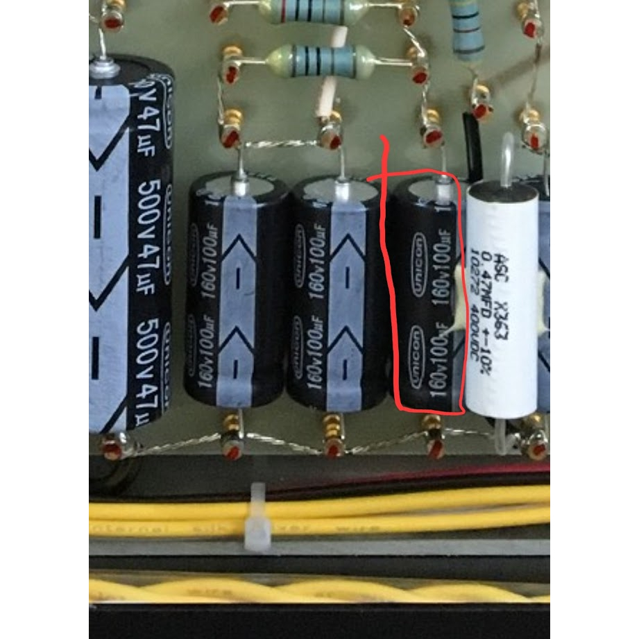 Tụ unicon BP không phân cực 150uf 50v