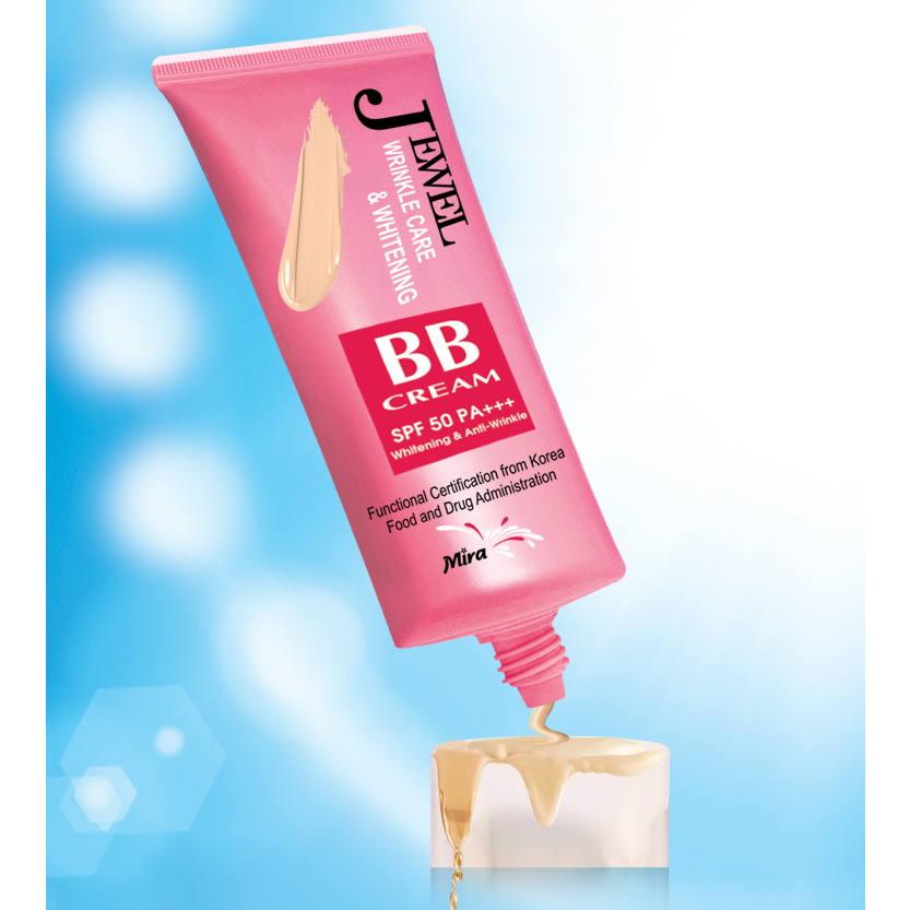 Kem Lót BB MIRA Jewel Wrinkle Care & Whitening B786