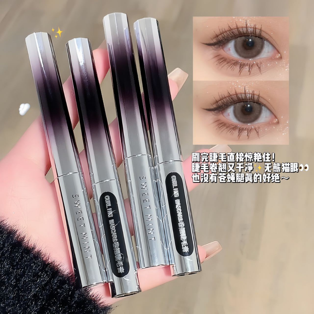 Chuốt mi SWEET MINT dài mi cong mi Long Curling Mascara