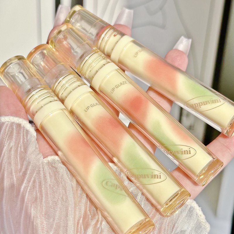 Son bóng Cappuvini vỏ vàng căng mọng dưỡng ẩm môi Boo Boo Lip Glaze