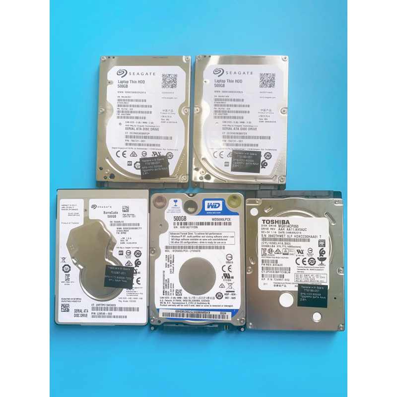 Ổ cứng HDD 2.5 inch Sata 3 500GB | 320GB cũ rẻ - Bảo hành 12 tháng