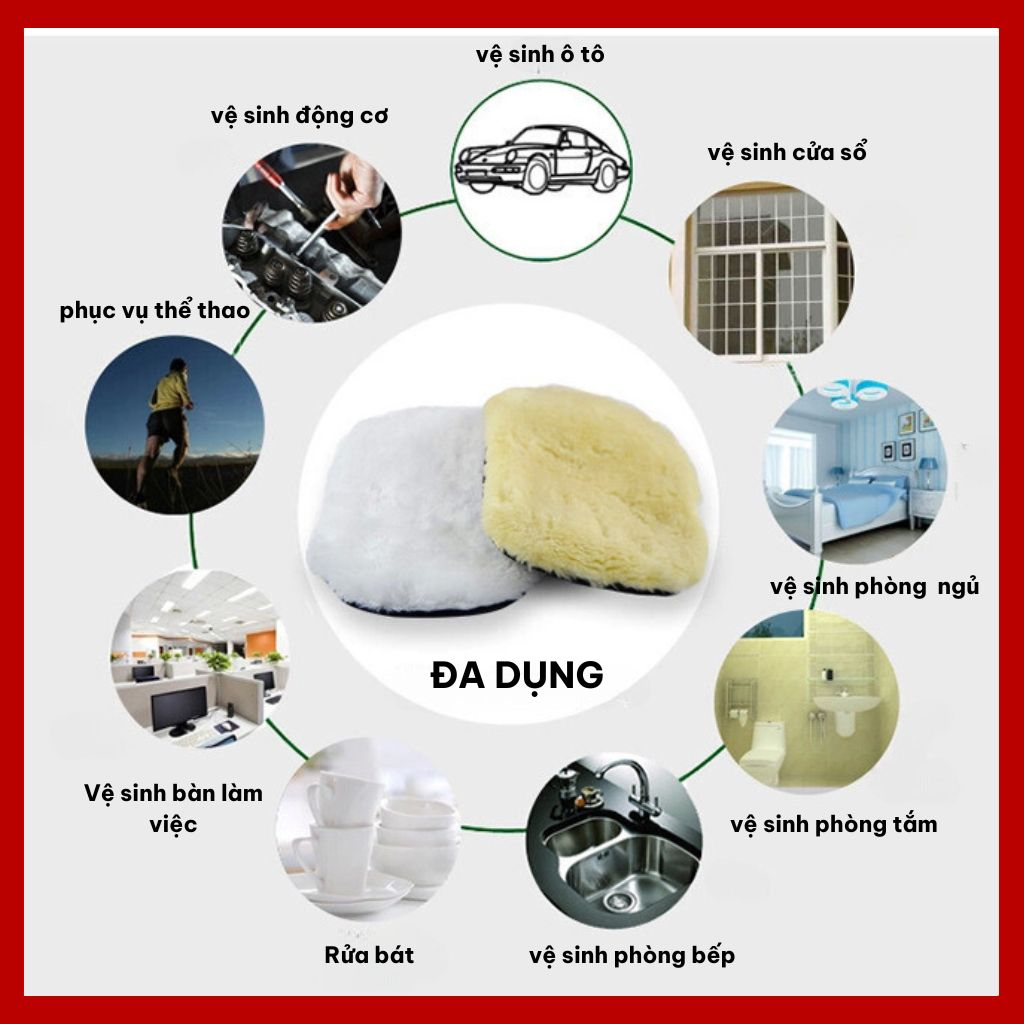Găng tay rửa xe, bao tay rửa xe ô tô xe máy lông cừu hàng LOẠI 1