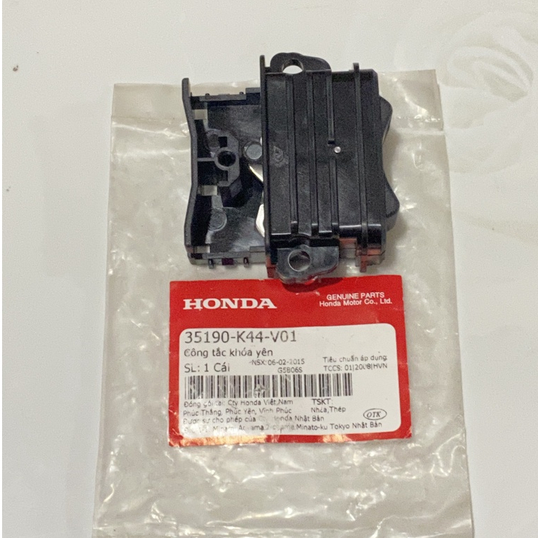 Công tắc khóa yên xe - khóa cốp HONDA VISION năm 2014-2016-2018-2020. 35190K44V01