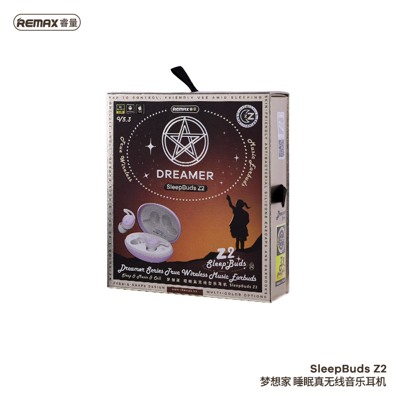 Tai nghe Bluetooth TWS Remax SleepBuds Z2 V5.3, Pin 5H, Tăng Giảm Âm trên tai - Nhất Tín Computer