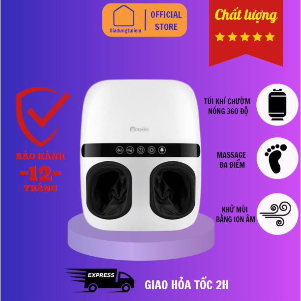 Máy massage chân bấm huyệt Xiaomi Leravan LJZJ008 - XGEEK F3 - Massage chân giảm đau nhức 360 độ Bảo hành 12 tháng