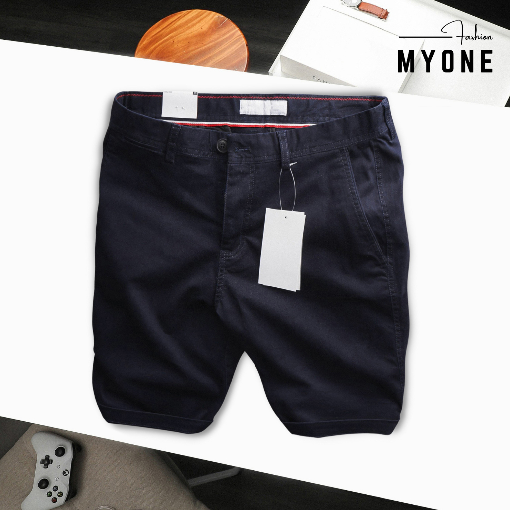 Quần short kaki nam form slimfit 5 màu co giãn tốt MyOne QSKKZR