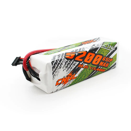 Pin CNHL Racing Series 5200mAh 22.2V 6S 90C có phích cắm EC5