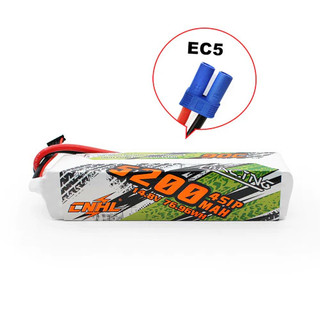 Pin cnhl racing series 5200mah 14.8v 4s 90c có phích cắm ec5
