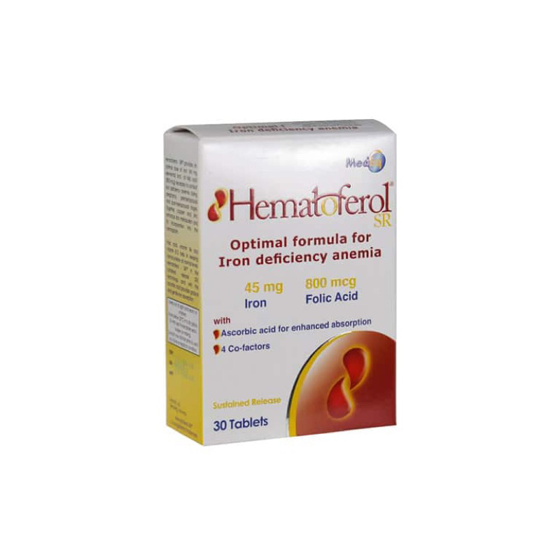 Hematoferol Cung Cấp Sắt, Acid Folic Cho Mẹ Và Bé Hộp 30 Viên