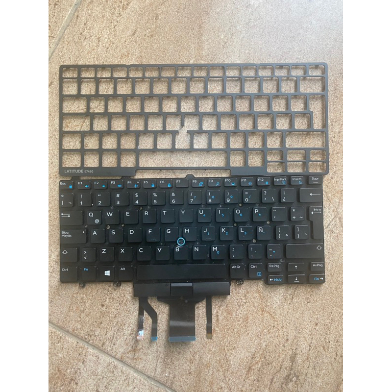 Bàn Phím + Khung Laptop Dell E7450 Mã K02