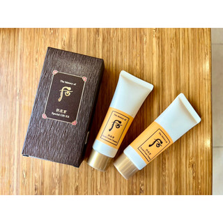 Bộ đôi Sữa rửa mặt Tẩy trang whoo 40ml x 2