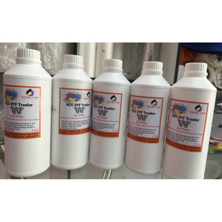 Mực trắng in pet chuyển nhiệt 1lit