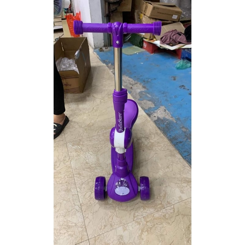 Xe trượt scooter chòi chân có đèn nhạc đa năng 2in1 cho bé🍒🍒freeship🍒🍒cho bé 1-6 tuổi