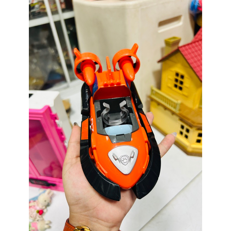 Đồ chơi tàu cứu hộ PAW Patrol Zuma’s Deluxe Movie Transforming Toy Car