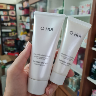 Sữa rửa mặt Ohui trắng tách set