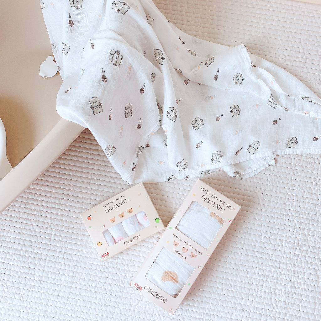 Khăn Tắm Kiêm Chăn Đắp Cho Bé Sợi Tre Siêu Mềm Mịn | Chăn cho bé sơ sinh