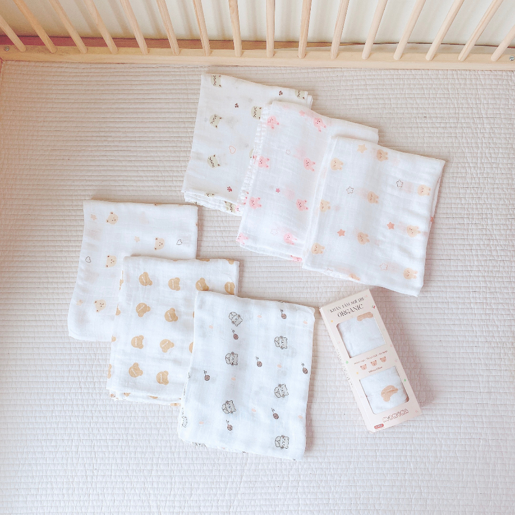 Khăn Tắm Kiêm Chăn Đắp Cho Bé Sợi Tre Siêu Mềm Mịn | Chăn cho bé sơ sinh