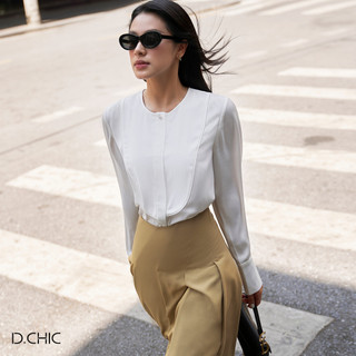 Chân váy cạp liền xếp ly D.CHIC MS: 382827