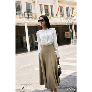 Chân váy cạp liền xếp ly D.CHIC MS: 382827