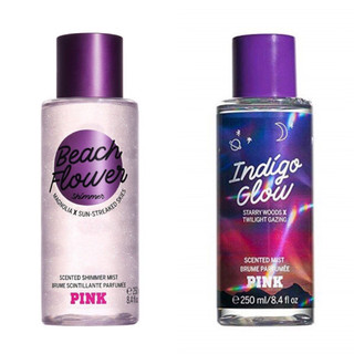 Nước Hoa Xịt Thơm Toàn Thân Victoria's Secret PINK Scented Mist 250ml- Indigo Glow / Beach Flower (Mỹ)