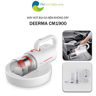 Máy hút bụi thảm đệm Deerma CM1900 thế hệ mới hút bụi khử khuẩn - Bảo hành 6 tháng