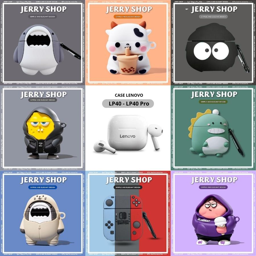 Vỏ Đựng Ốp Airpods LP40, LP40 PRO Phụ Kiện Bảo Vệ Tai Nghe Không Dây - Jerry Shop