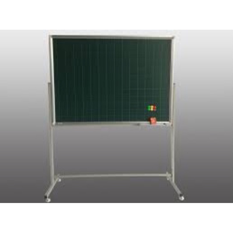 Bảng từ xanh/trắng di động 100x120cm