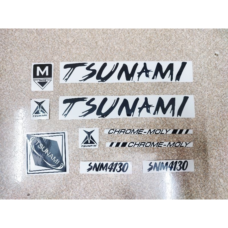 Decal/ Tem Tsunami Snm4130 cao cấp 3 lớp, nhiều màu sắc, chống nước, không phai màu