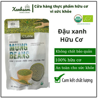 Đậu xanh hữu cơ C'LaVie 200g-XanhSam Natural Organic